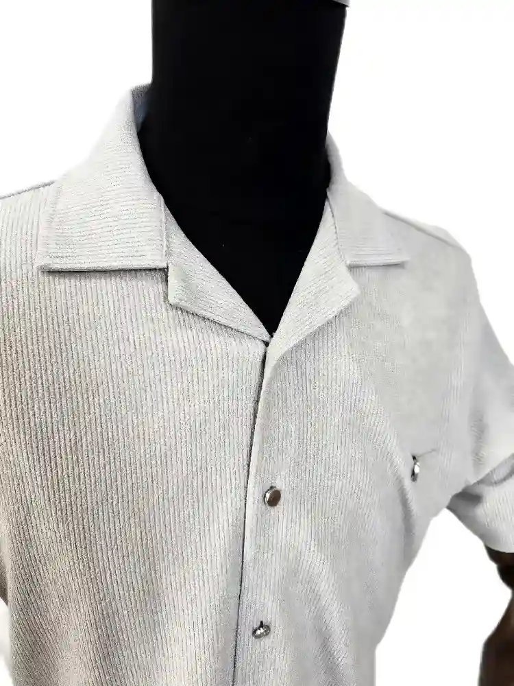Мужской спортивный костюм с шортами Casual, серый, Турция — изображение 3