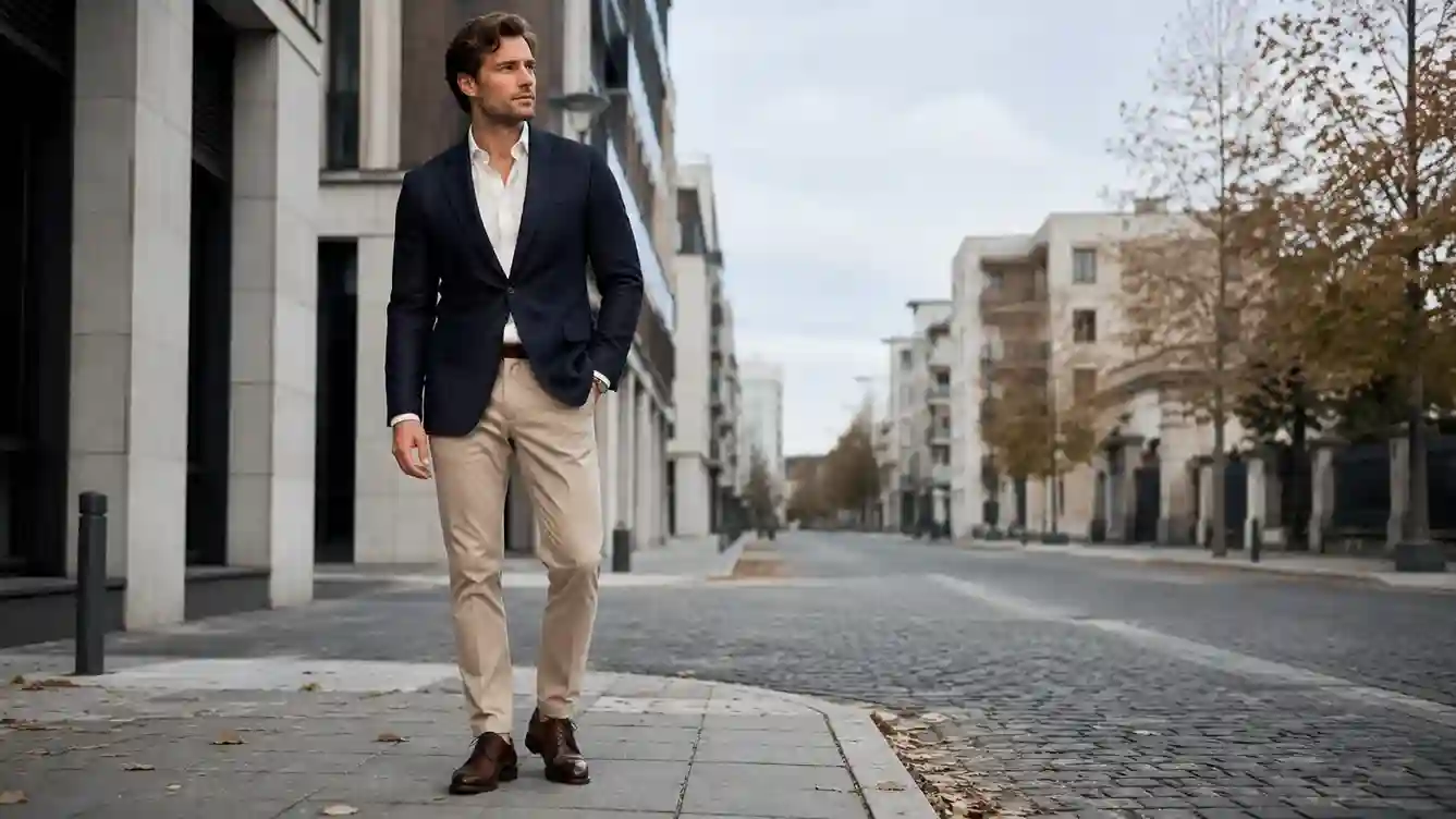 Мужской осенний гардероб в стиле smart casual